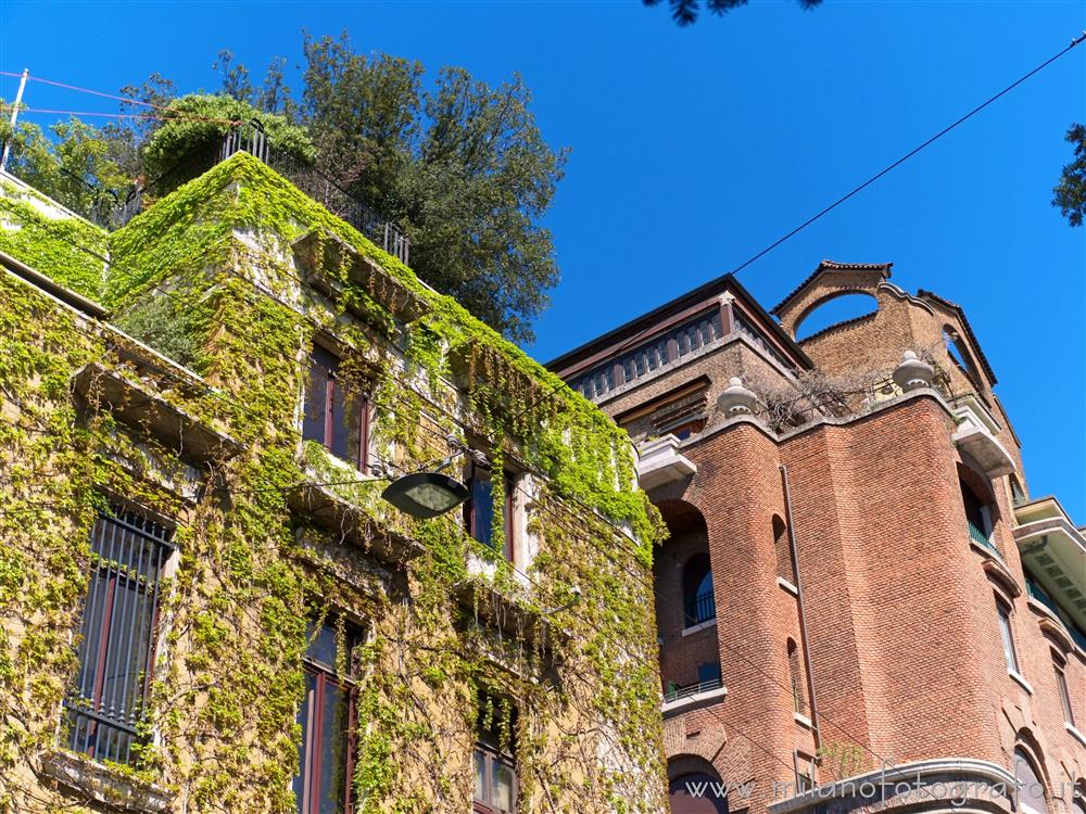 Milan (Italy) - Villa Rasini e Fidia Palace in the Quadrilateral of Silence